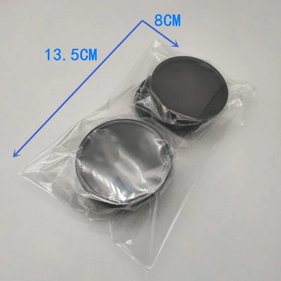 Cache-Moyeux Universels Vierges 58mm ABS Kit 4