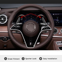 Palette au Volant Mercedes Classe C W206, Classe E W213 et W214, Classe S W223 en Fibre de Carbone