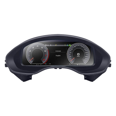 Tableau de bord numérique LCD 12,3'' pour Audi A6 A7 2012-2018, panneau de tableau de bord, compteur de vitesse, cockpit virtuel, instrument