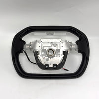 Volant Yoke Chauffant Style Cybertruck Tesla Model Y Juniper 350 mm