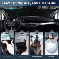 Pare-Soleil Pare-Brise Toyota Yaris 2018-2025 Isolation Thermique Pliable Anti-UV