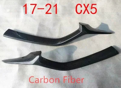 Baguettes de Phares Avant Mazda 3 Axela Mazda 6 Atenza CX-5 CX-4 Noir Brillant ou Aspect Carbone