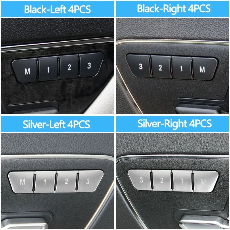 Bouton de Réglage de Siège Mercedes W204 W212 W176 W246 — vue arrière