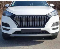 Calandre Hyundai Tucson 2019-2022 Style GT Racing Noir Brillant Barres Verticales