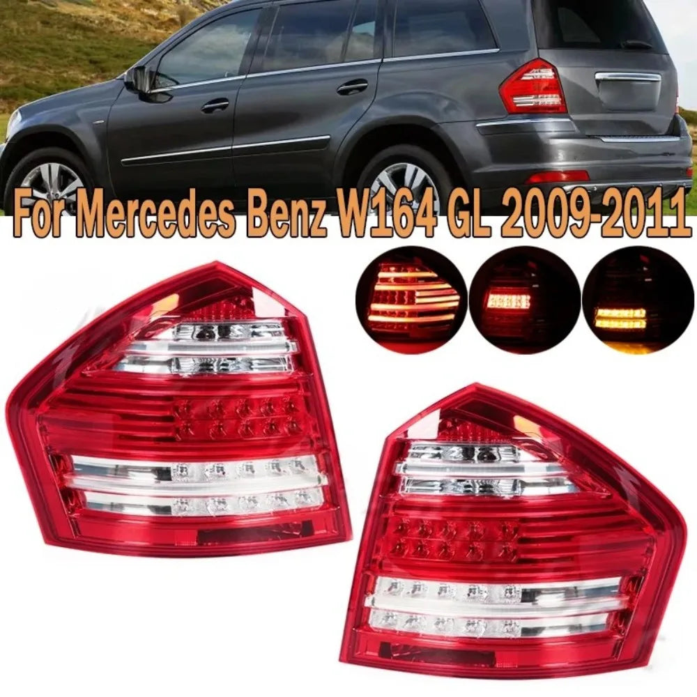 Feux Arrière LED Mercedes GL W164 2009-2011 Clignotant Stop