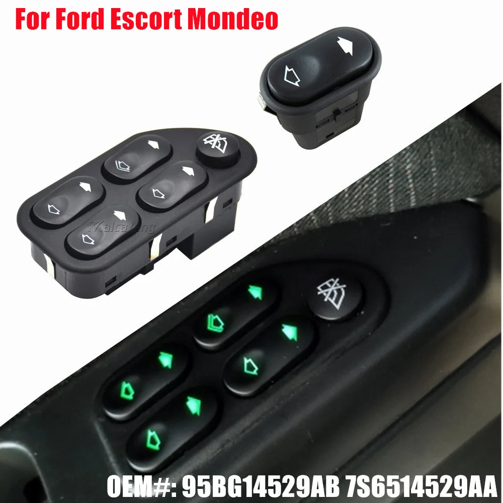 Bouton Lève-Vitre Ford Ranger Fiesta Ecosport 2004-2008