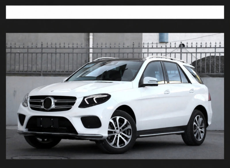 Phares LED Mercedes GLE W166 2015-2019 Paire Avant Signature Lumineuse
