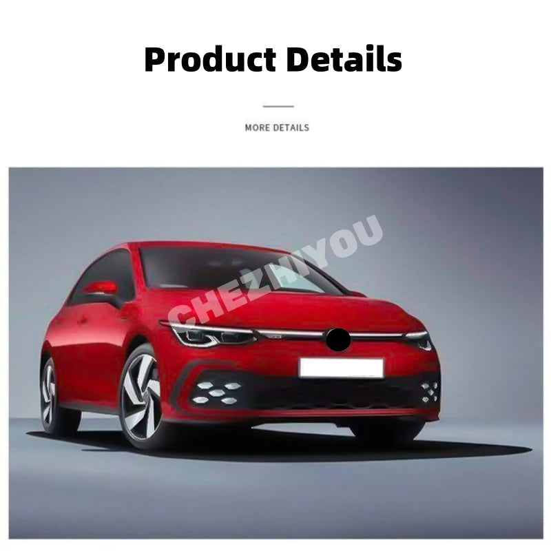 Calandre Lumineuse LED Volkswagen Golf 8 GTI Lumière Dynamique Liseré Rouge ou Blanc