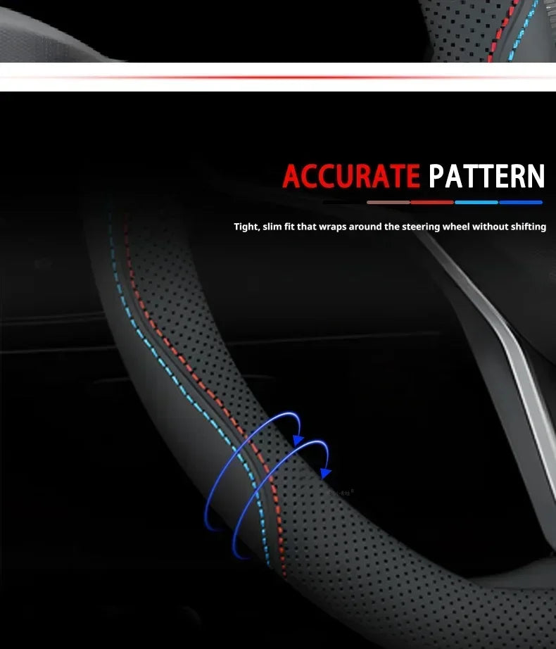 Couvre Volant Opel Corsa, Astra, Mokka, Grandland, Frontera, Insignia, Zafira 2026 en Cuir Nappa Perforé, Rond ou en D