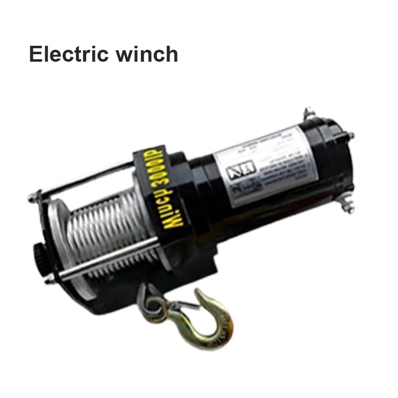 Treuil Électrique 3000 lbs 12V 24V 48V 60V
