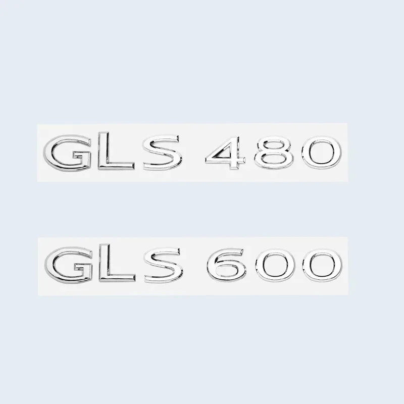 Autocollant Emblème Lettres Mercedes GLS Maybach X167 — vue de profil