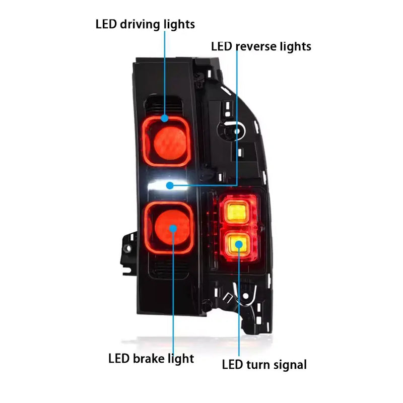 Phares LED et Feux Arrière Land Rover Defender 90 110 2020-2025 Feux de Jour Clignotants