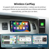 Autoradio Audi A6 Q7 CarPlay Android Auto — détail de finition