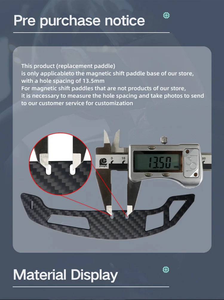 Palettes au Volant Magnétiques Hyundai i30 N Kona N Elantra N Fibre de Carbone