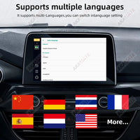 Boîtier CarPlay Sans Fil Android Auto Mini Clé USB Vidéo en Streaming