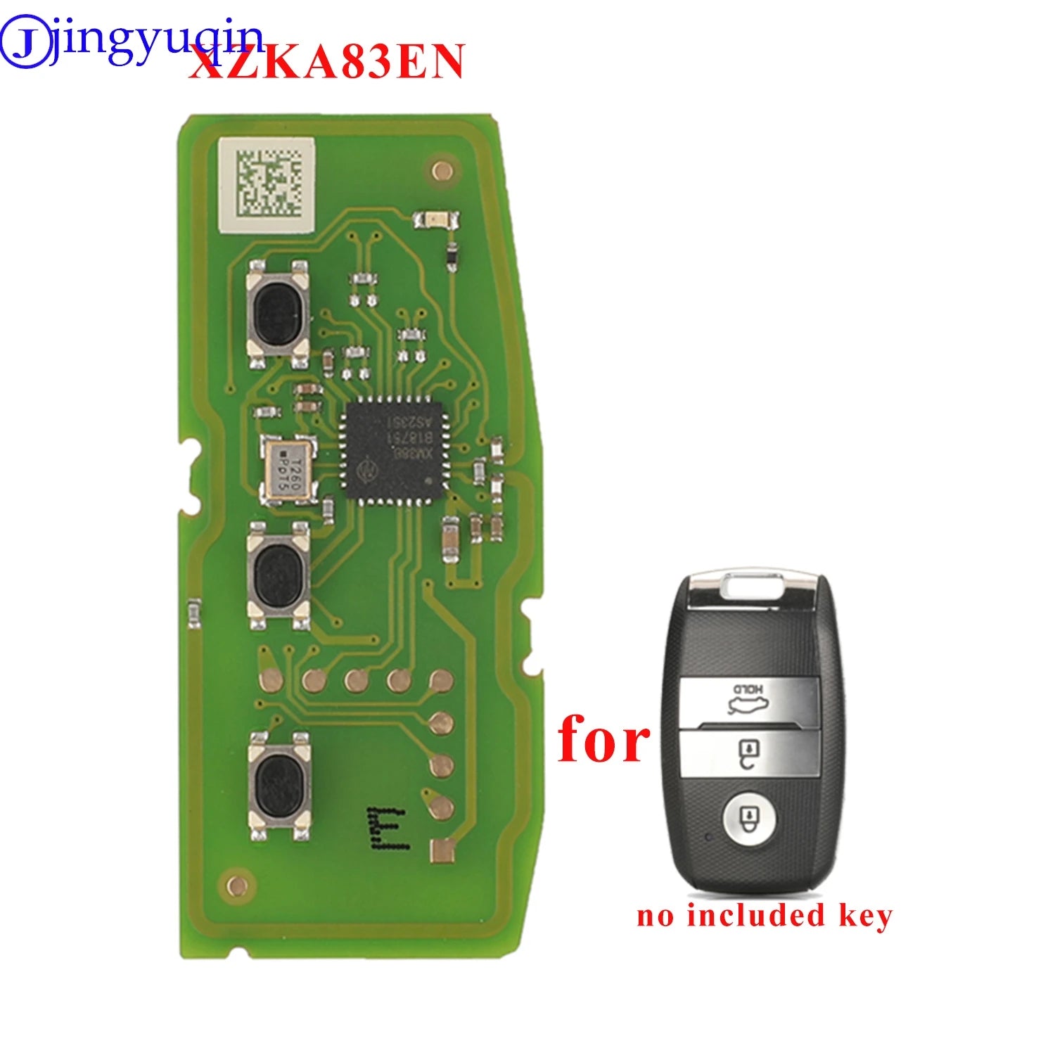 Carte PCB Clé Hyundai Kia XHORSE XZARE83EN 3 Boutons