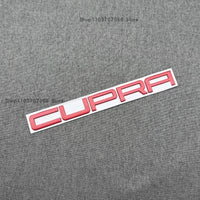 Lettres CUPRA 3D 23,5 cm, Emblème Adhésif pour Formentor, Leon, Born, Tavascan, Ateca, 5 Coloris