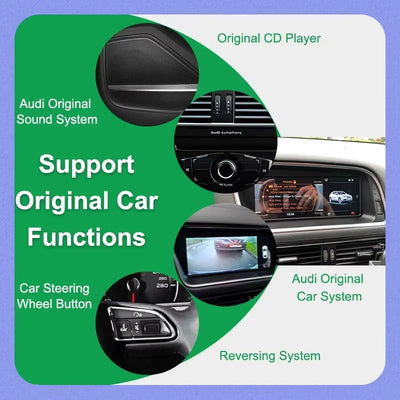 Autoradio Android Audi Q7 4L MMI 2G 3G