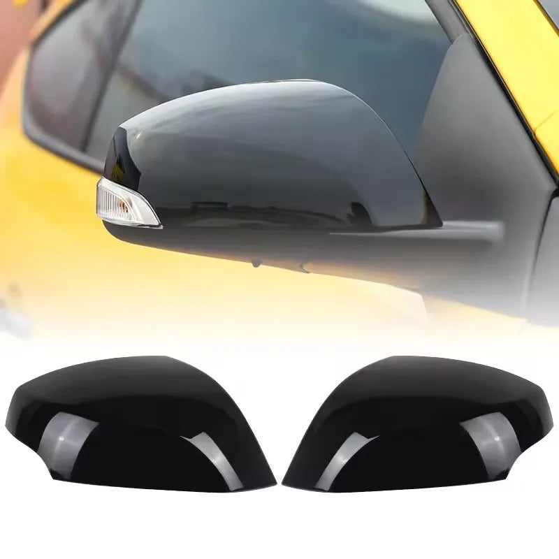 Coques de Rétroviseur de Remplacement Renault Mégane 3 MK3 2008-2015, ABS Noir Brillant, Gauche, Droite ou Paire