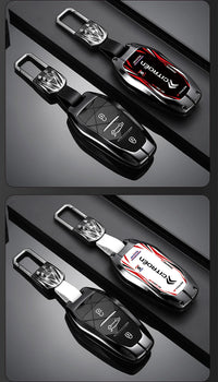 Étui de Protection Clé Citroën C3 C4 C5 Berlingo Picasso Alliage de Zinc Blanc ou Noir