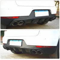 Lèvre de Diffuseur Arrière Carbone Porsche Macan Turbo GTS 2014-2020