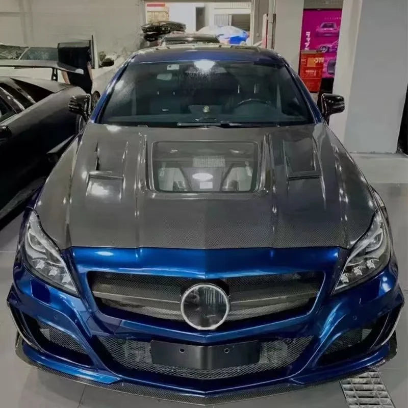 Capot Moteur Carbone Style IMP Mercedes CLS W218