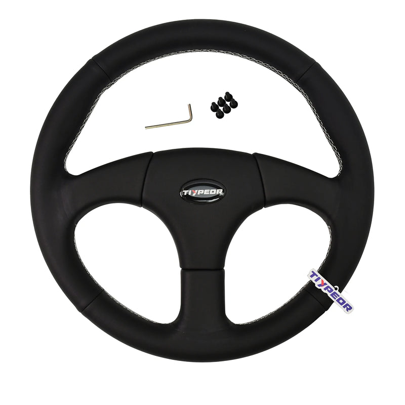 Volant Sport Universel 350 mm 3 Branches PCD 70 mm