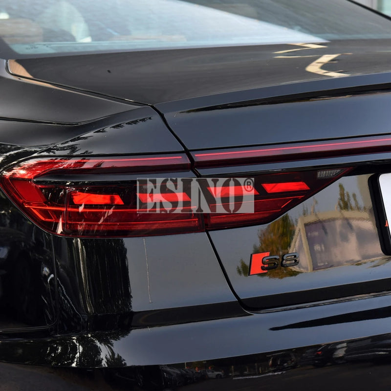 Emblème de Coffre Audi S8, Q8 et SQ8 Adhésif en Alliage de Zinc, 18 Versions Colorées