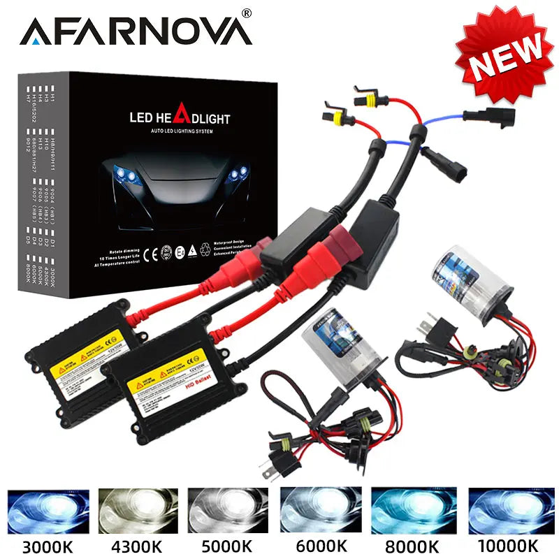 Ampoules Xénon HID AFARNOVA 35W 55W Ballast