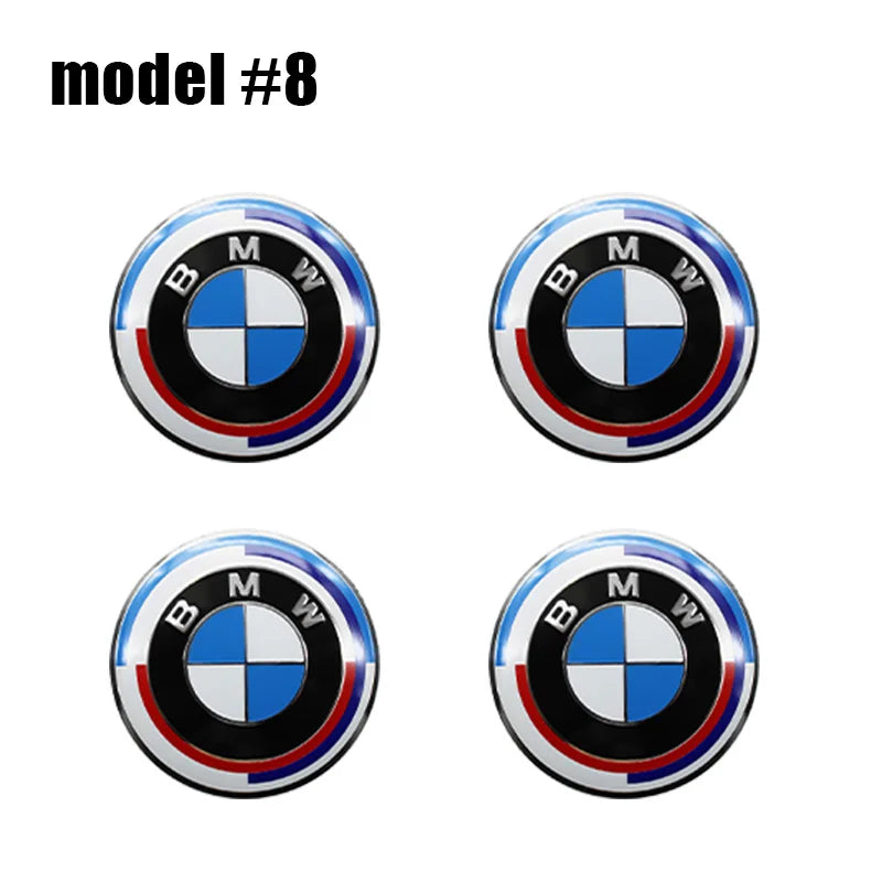Cache-Moyeux BMW G20 G30 F30 X3 X5 56mm 60mm 65mm — exemple de montage