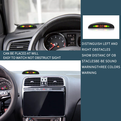 Radar de Recul Hippcron 4 Capteurs 22 mm LED