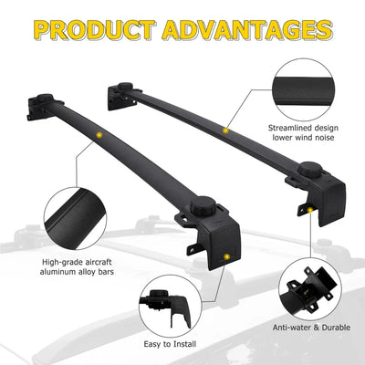 Barres de Toit Jeep Compass 2011-2022