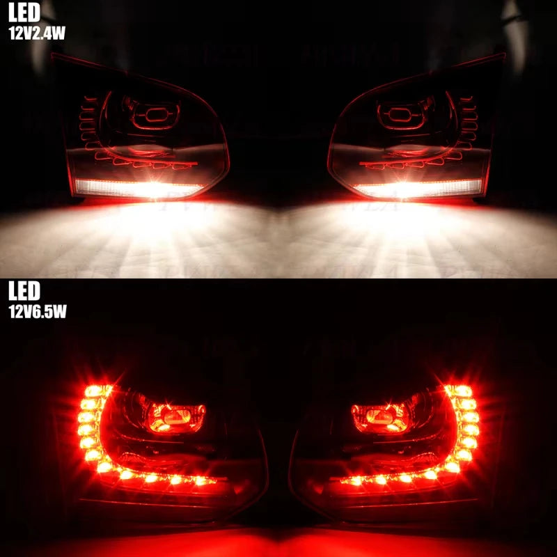 Feu Arrière LED Dynamique Volkswagen Golf 6 R20 2009-2013 — gros plan