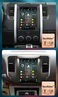 Autoradio Android 14 Écran Vertical 12,1 Pouces Maserati Quattroporte 2004-2012 CarPlay GPS