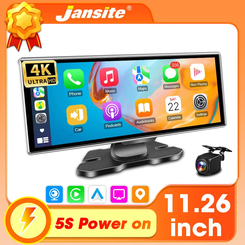 Autoradio CarPlay Sans Fil Écran Tactile 11,3 Pouces