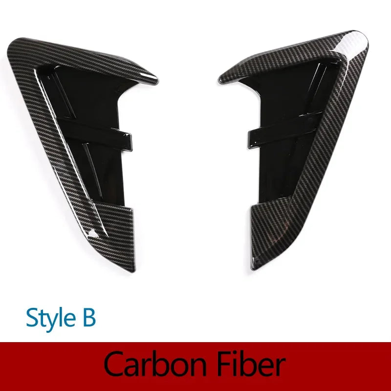 Carbon-Lüftungsauslass-Blende BMW X3 G01 X4 G02 — Vorderansicht