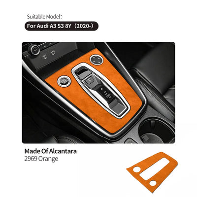 Couvre-Levier de Vitesses Alcantara Audi A3 S3 8Y