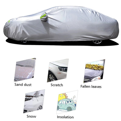 Bâche de Protection Voiture Berline Universelle