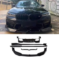 Kit Carrosserie Carbone BMW Série 5 G30 et M5 F90 LCI 2020-2023 : Splitter de Pare-Chocs, Diffuseur, Spoiler, Jupes