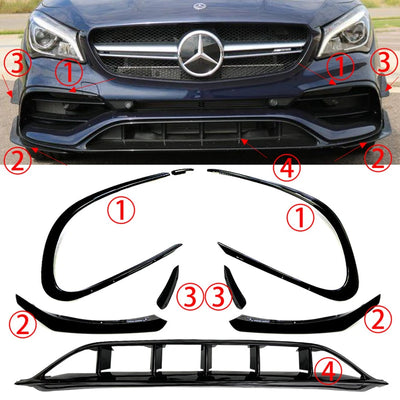 Lame de Pare-Choc Avant Mercedes CLA C117 2016-2019
