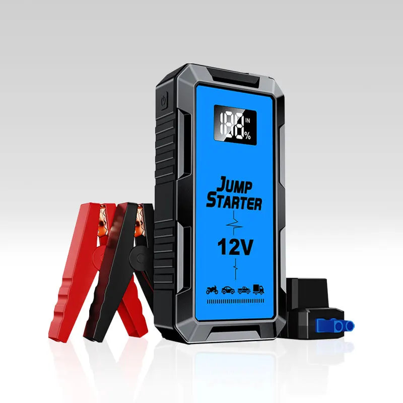 Booster de Batterie Voiture 12V 1200A Écran Numérique 5 Coloris