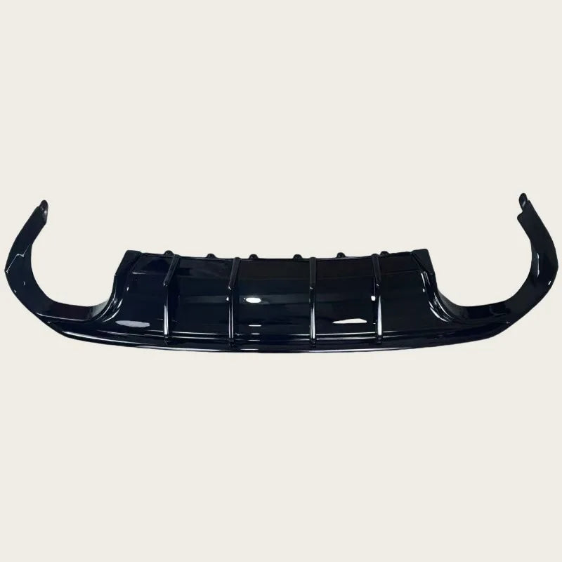 Diffuseur de Pare-Chocs Arrière Style Maxton Audi A3 S-Line 8Y Berline Pré-Restylage 2020-2024 Noir Brillant