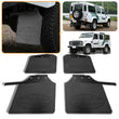 Garde-Boue Land Rover Defender Lot de 4 Bavettes Avant et Arrière