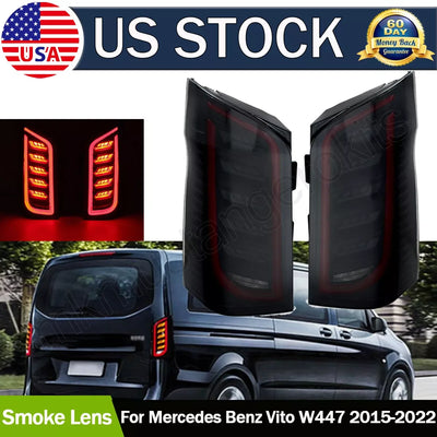 Feux Arrière LED Mercedes Vito Metris W447 Fumé 2015-2022