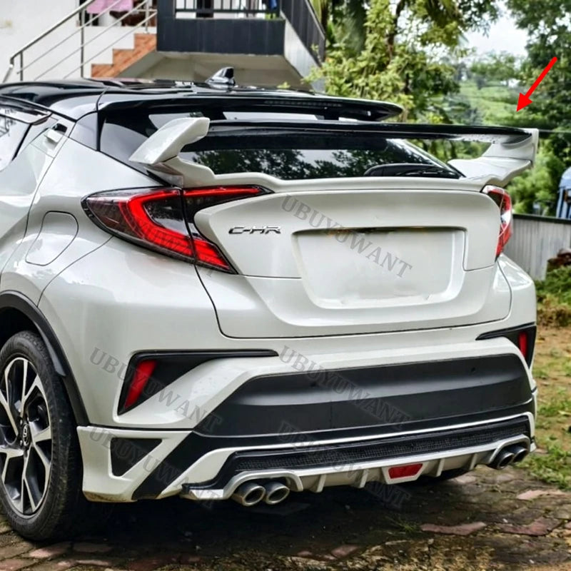 Becquet Toyota C-HR 2016-2022 Aileron de Coffre Style GT sur Pieds, 6 Finitions