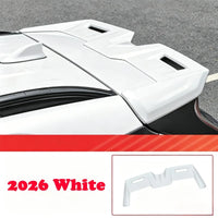 Becquet Aileron de Toit Toyota RAV4 Wildlander 2019-2025 et 2026+ Noir, Blanc ou Aspect Carbone