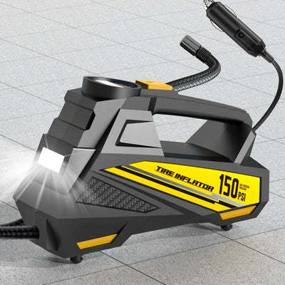 Gonfleur de Pneu Voiture 12V 150 PSI Allume-Cigare