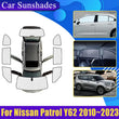 Pare-Soleil Nissan Patrol Y62 Infiniti QX56 QX80 2010-2023