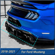 Diffuseur Arrière Ford Mustang 2018-2021 Noir Brillant