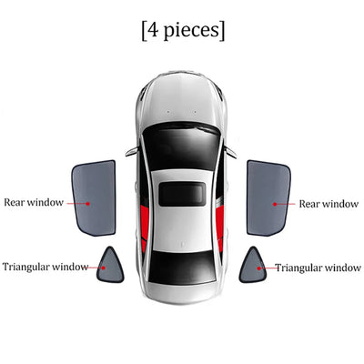 Pare-Soleil Magnétique Honda Jazz Fit GR 2021-2025